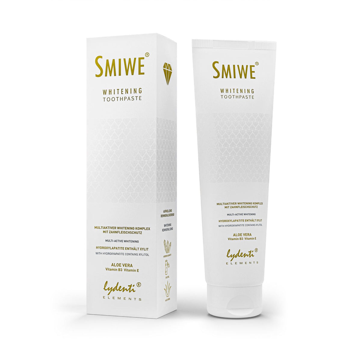 Luxe Aura Oral Elegance Whitening toothpaste with aloe vera, 125 ml