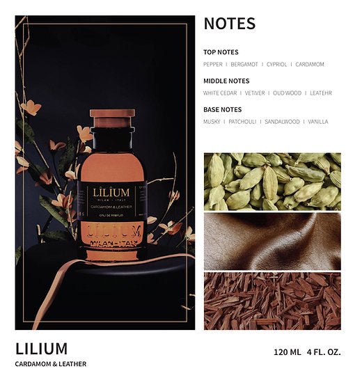 Cardamom & Leather - Luxe Aura Fragrance