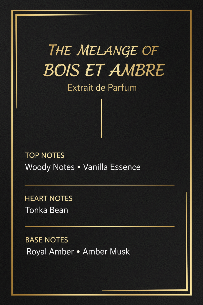 The Melange of Bois et Ambre