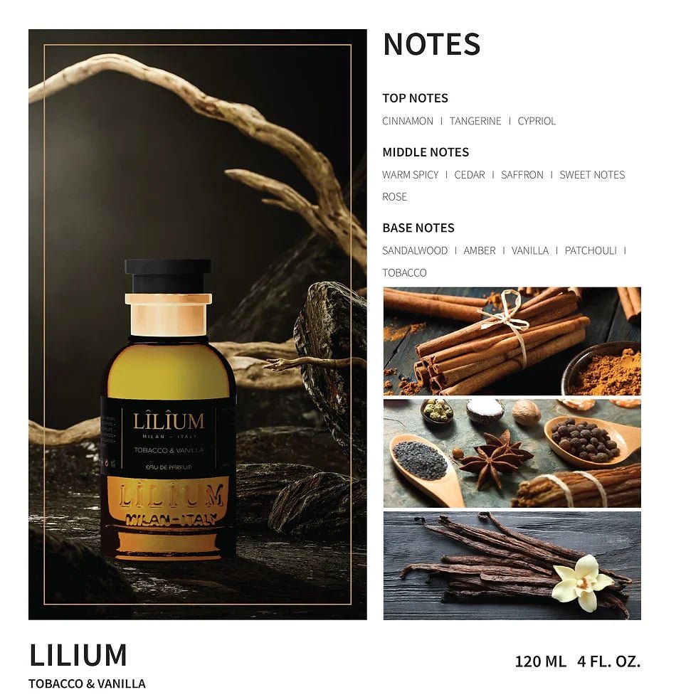 Tobacco & Vanilla - Luxe Aura Fragrance